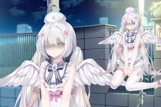 optimize live2d vtuber model,rig pngtuber,vbrigder,anime,manga,avatar,kawaii