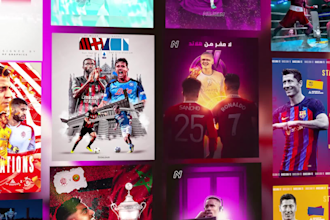 poster design sports graphics and event flyer