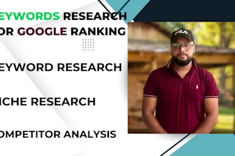 advanced seo keyword research and competitor analysis for google top ranking