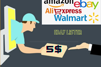 do aliexpress  walmart or amazon to ebay dropshipping