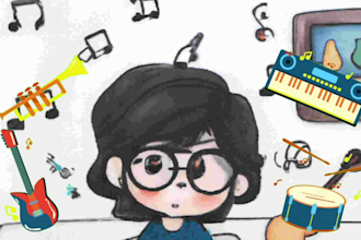 write and produce beautiful children songs and music
