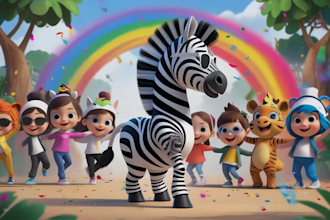 do 3d animation, rhymes, songs, music, ai educational videos