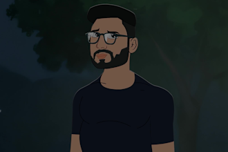 create 2d horror animated stories and explainer videos