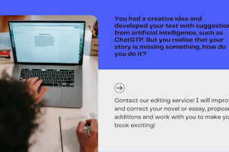 correct and improve your books created with chatgtp