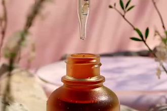 serum cosmetic cgi video,label text,bottle design,3dproduct model,motion graphic