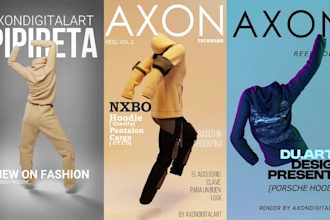 create high impact 3d clothes reels