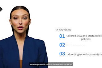 draft tailored esg, sustainability, and carbon policies