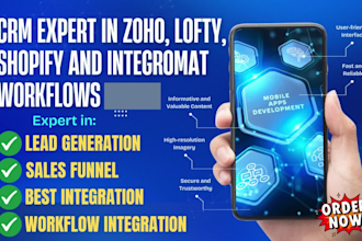 boost sales with lofty CRM, zoho, ai cold calling and integromat automation