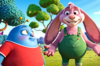 create high quality 3d cartoon animation design
