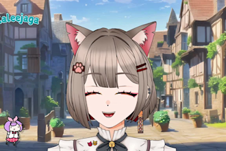 draw and rig your character into vtuber avatar