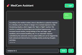 do custom ai chatbot development in gradio, fastapi,  for websites