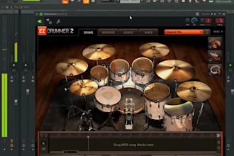 program and create the most amazing drum midi track for your music