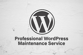 do wordpress website maintenance and support