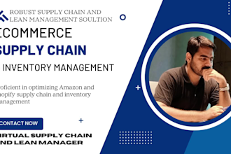 be your supply chain and inventory manager