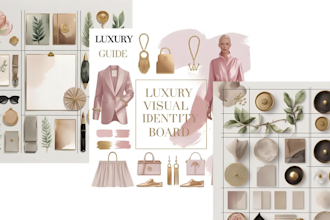 craft luxury visual identity and art direction for ur brand