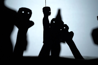 create a cinematic shadow puppet video for your project