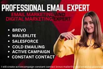 do activecampaign constant contact brevo mailerlite cold emailing email template