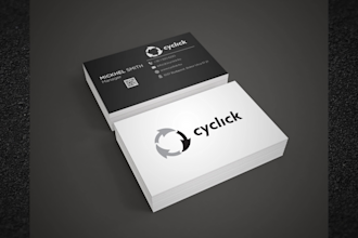 do unique and professional business card design