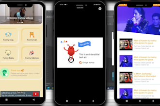 create youtube embed video player android app