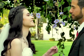 edit cinematic wedding highlight video with music