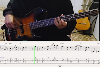 transcribe songs and make tabs, sheet music, midi or video