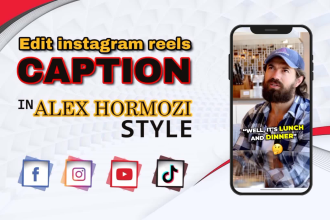 add captions and subtitles to instagram reels