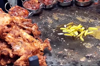 record bangladeshi street food video in 4k up to 10 minutes