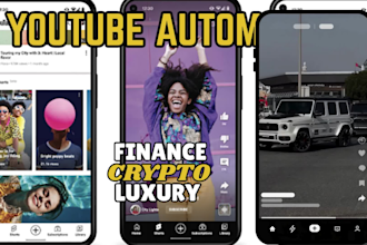 do youtube luxury short, crypto short, finance to earn 10k