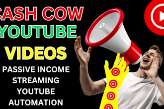 automated youtube cash cow channel, you2be faceless video, earn passive income