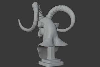create 3d modeling 3d head 3d toy 3d miniature for 3d printing stl file