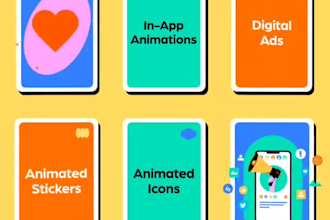 create json lottie animation for your website and mobile app