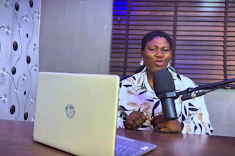 be your professional african female spokesperson