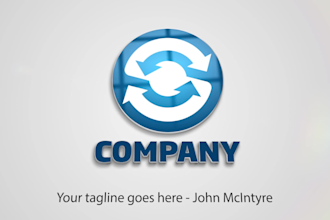 make this elegant glossy video opener with your logo
