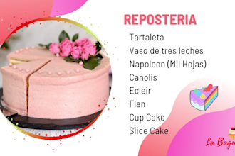 professionally design a modern menu or digital TV menu