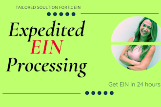 provide ein for US llc or llc registration with ein for residents non residents