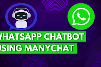 create a whatsapp chatbot, whatsapp bot, and whatsapp automation using manychat