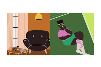 flat design 2d illustration vector line art isometric illustration for web app