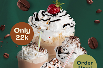 create professional food flyer, menu, and restaurant design