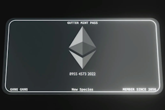 create 3d rotating nft membership cards