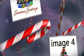 make a fantastic animated Christmas greeting video with your photos and message