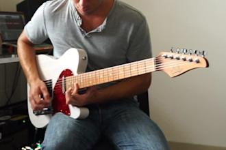 record electric guitar for your song