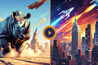 create ai animation stories and ai video art in 24 hours