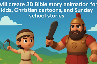 create stunning 3d bible story videos from scripture and christian verses