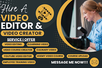 do video course creation,employee training, corporates training, explainer video
