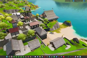 create a fortnite map in the unreal engine for fortnite uefn map with verse