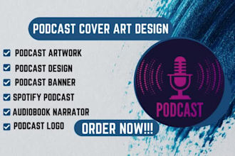 do podcast artwork, podcast cover art, podcast design, podcast banner, audiobook