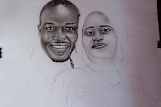do realistic pencil drawing from a photo