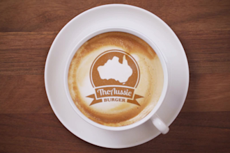 place your logo on a 3d coffee cup video