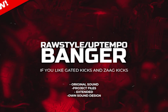 a rawstyle,  hard techno or uptempo track