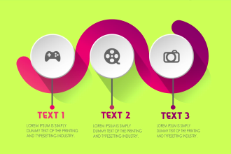 create animated infographic, flowchart, graph and diagram